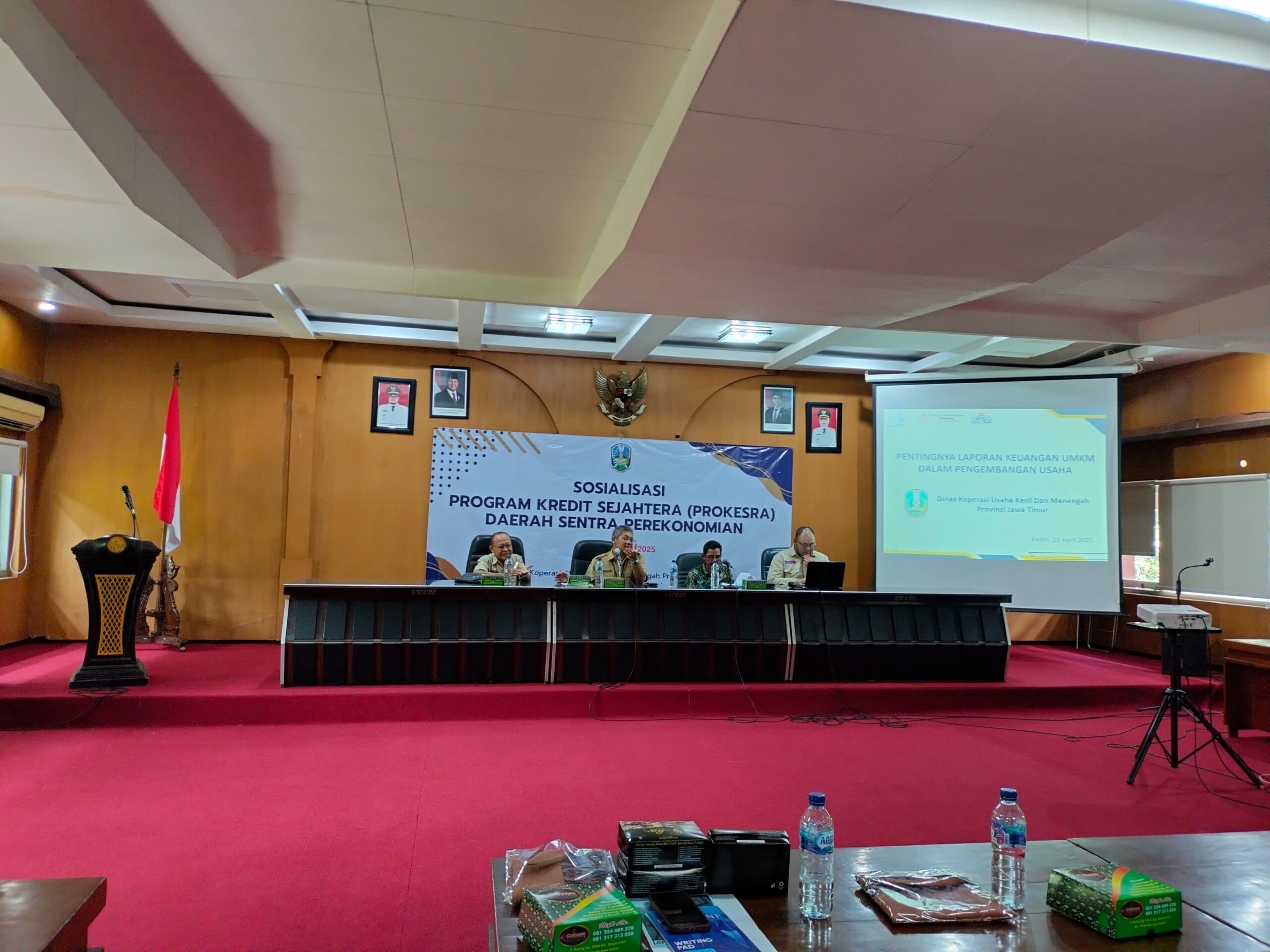 Dinas Koperasi dan UMK Provinsi Jatim “Pentingnya Laporan Keuangan bagi UMKM”